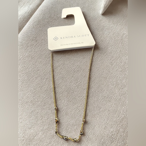 Kendra Scott 14K Gold Over Brass Chain Necklace –NWT Giftable Jewelry For Her - Picture 3 of 4